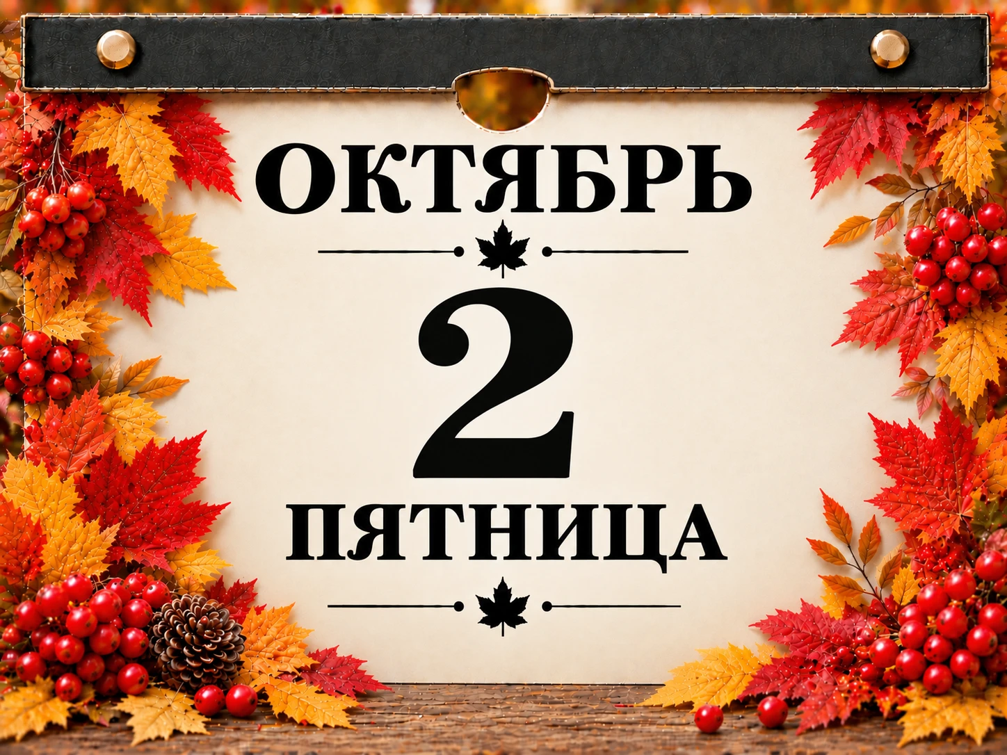🌅 Доброе утро, соседи! 🍂