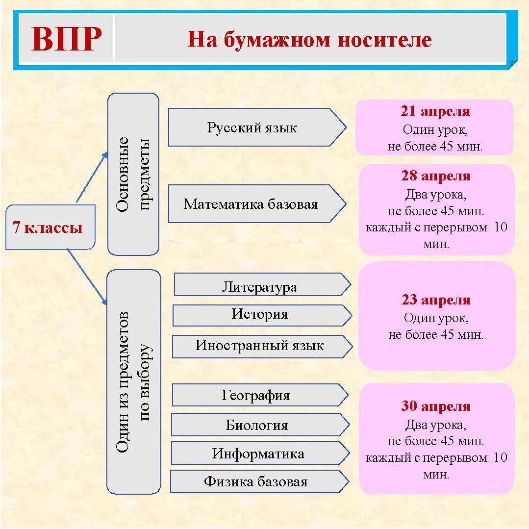 Скоро ВПР! Знакомимся с расписанием 🗓️