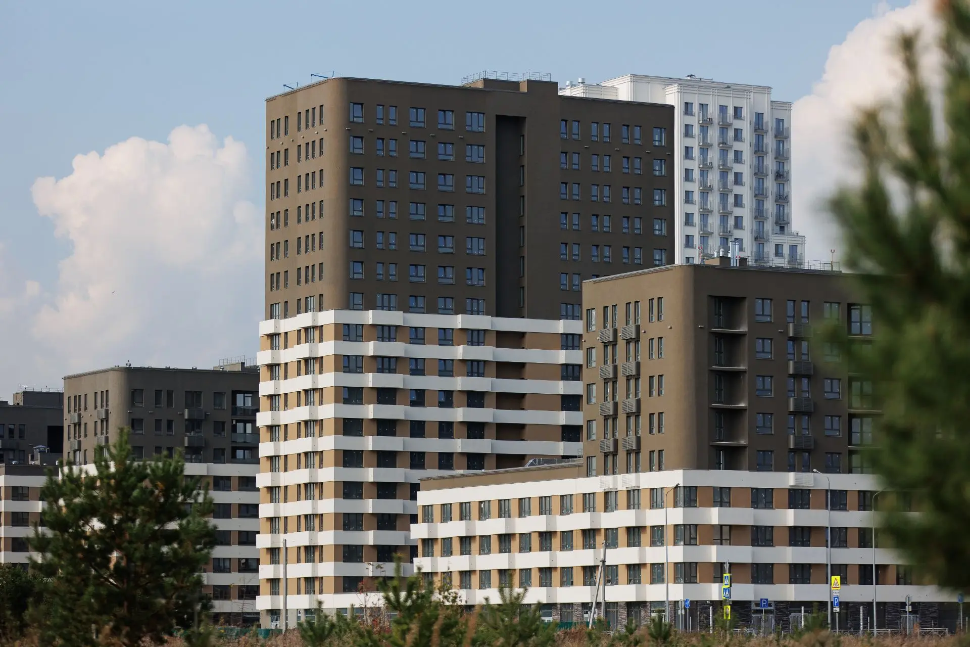 Динамика строительства «Скандиа. В Комарово Парк»