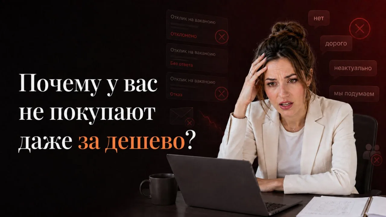 Почему у вас не покупают даже за дешево?