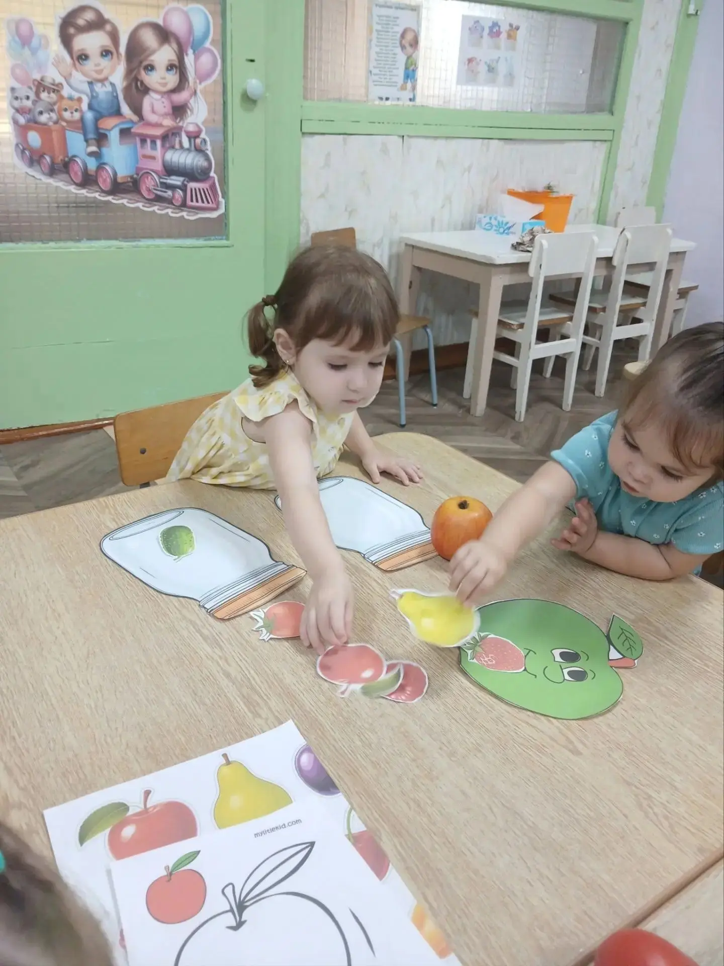 🍎Сегодня в рамках образовательной программы для самых маленьких воспитанников было про...