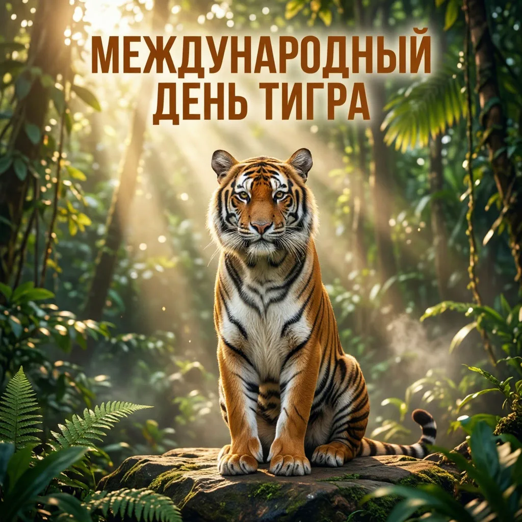 🎉 29 июля — Международный день тигра! 🐅

Этот праздник появился в 2010 году, чтобы привлечь вниман