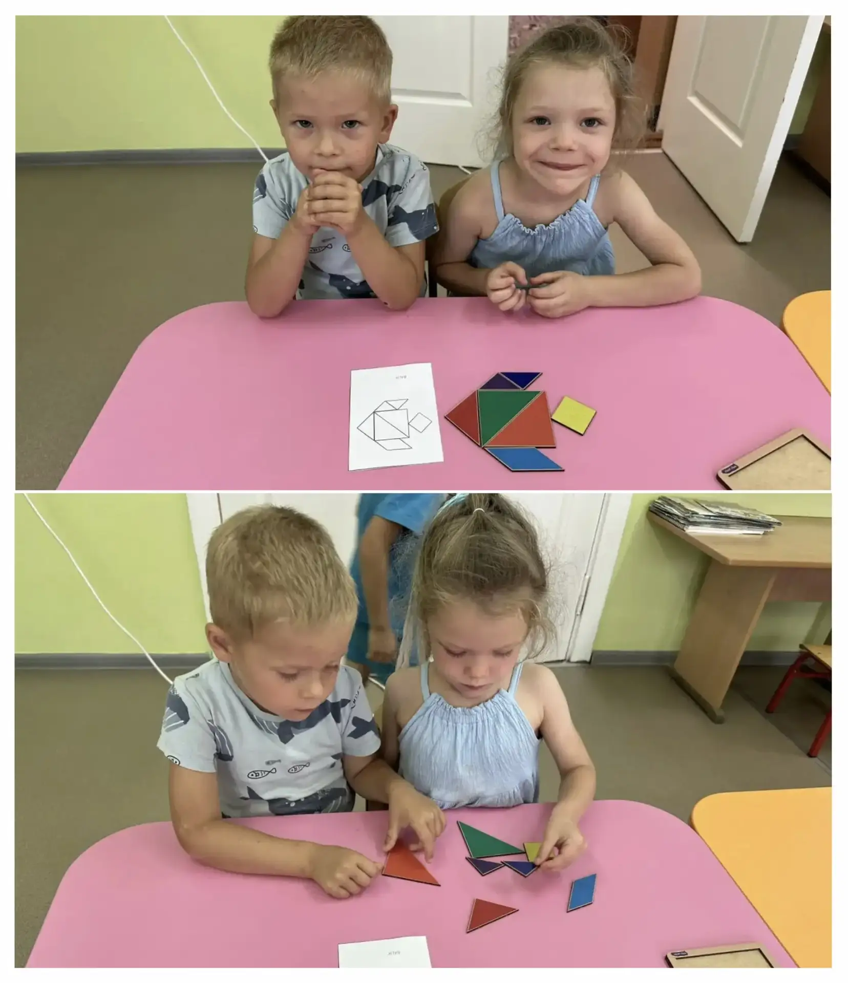 Удивительный мир головоломок продолжается.

Одним из испытаний стала игра-головоломка танграм.Предст