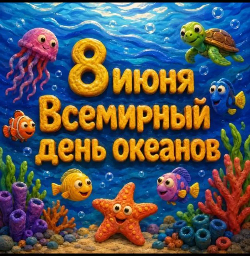 🌍 8 июня — День  океанов.