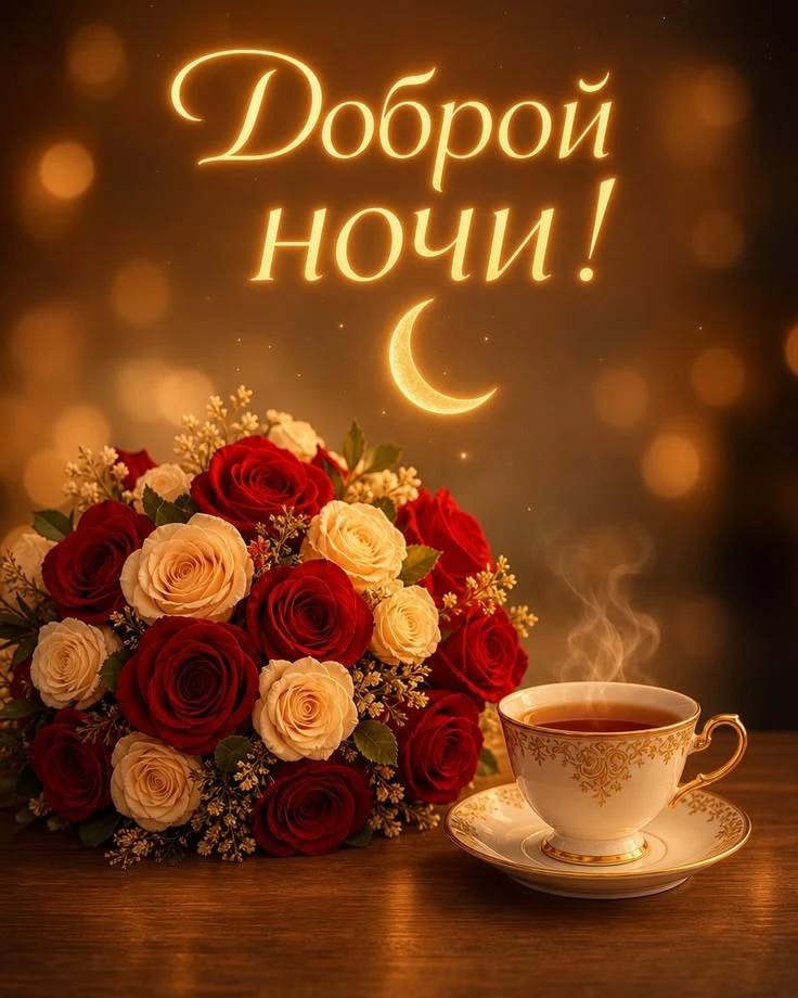 Доброй ночи! Чудесных сновидений! До завтра! ✨🌙