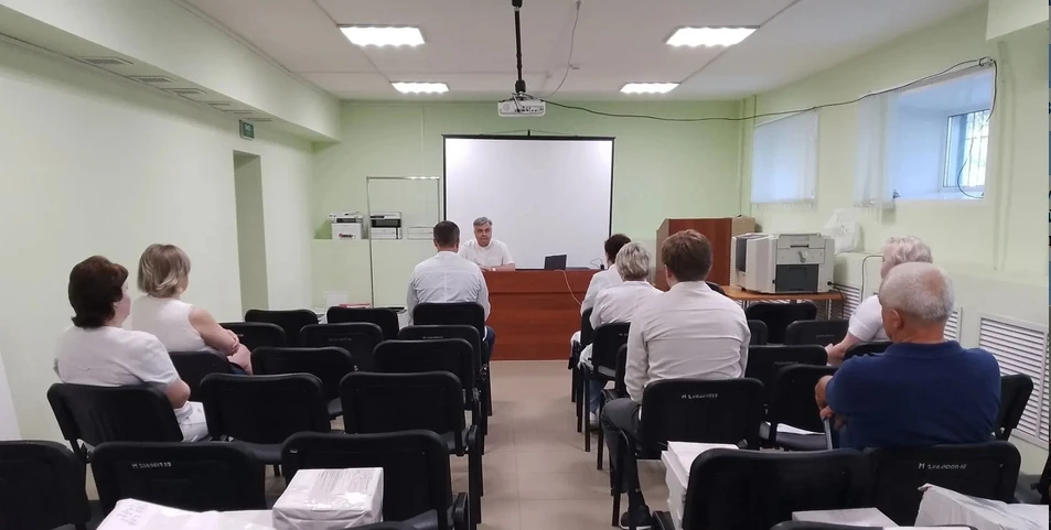 Состоялось рабочее совещание с руководителями структурных подразделений поликлинических отделений №1