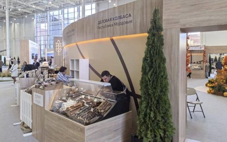 Мордовия представила свою продукцию на «Золотой осени» в Москве