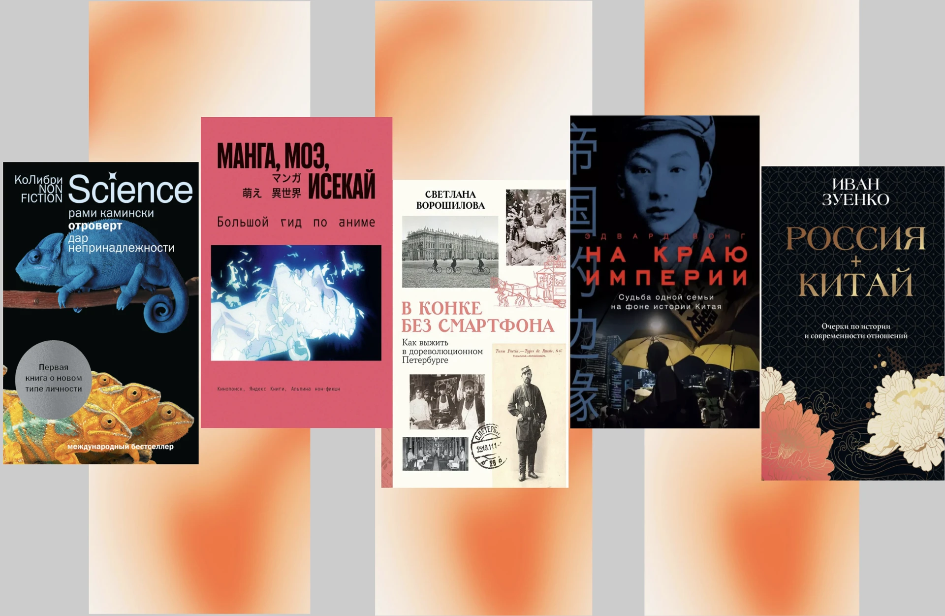 [ЛИТОБЗОР / ПОДБОРКА] Открытия нон-фикшн: гид по аниме, Россия и Китай, кто такой отроверт