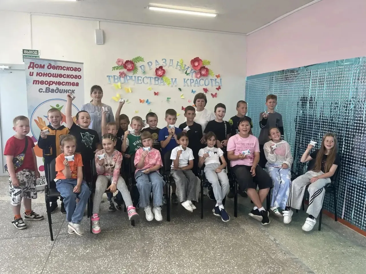 19 июня педагоги дома детского и юношеского творчества с.Вадинск провели игровую программу "Улетные 