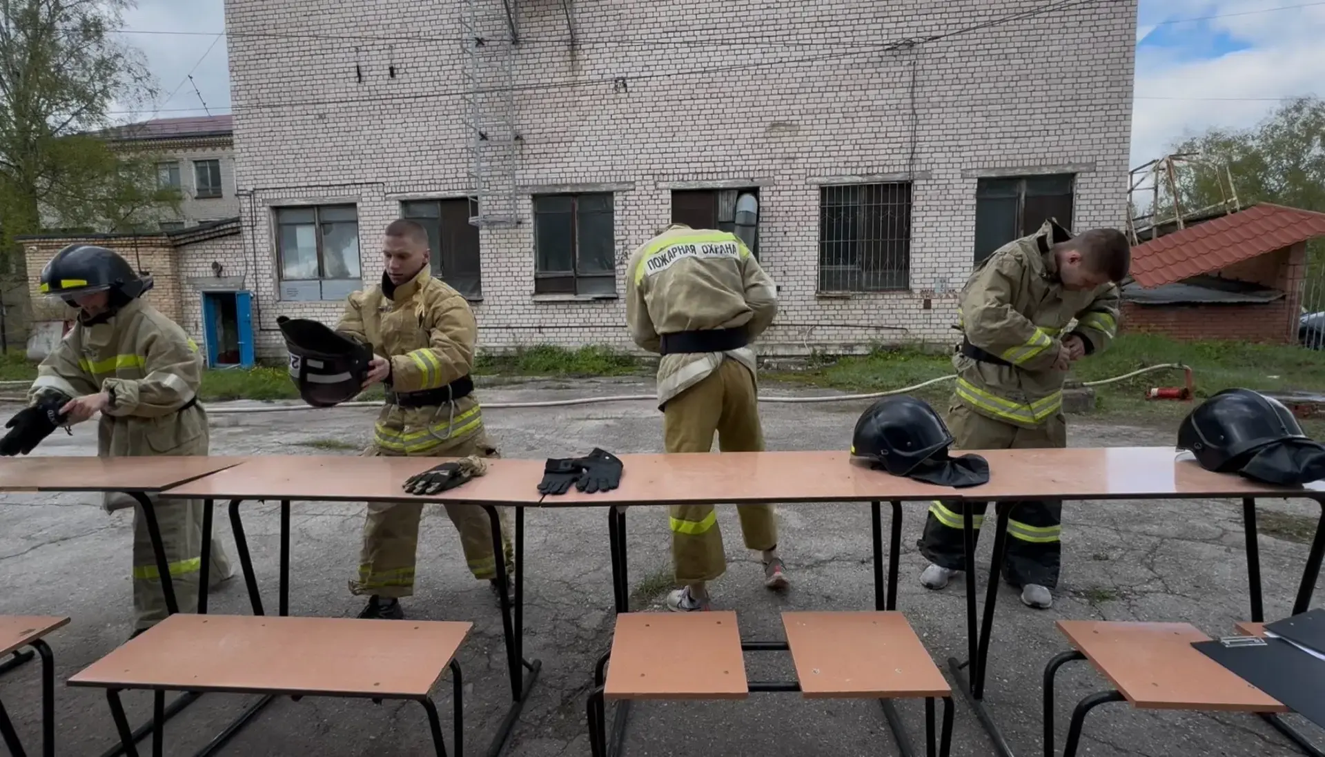 🚒Сегодня, 28.04.2026, в преддверии Дня пожарной охраны России на базе ГБПОУ «ТСЭК» и 86 ПСЧ прошла Р