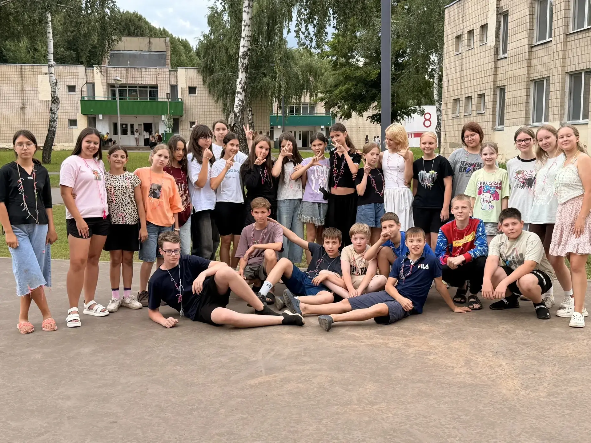 🍀☀️😃🩷Вот и подошла к концу наша интеллектуально- творческая смена «Мы вместе» в лаге...