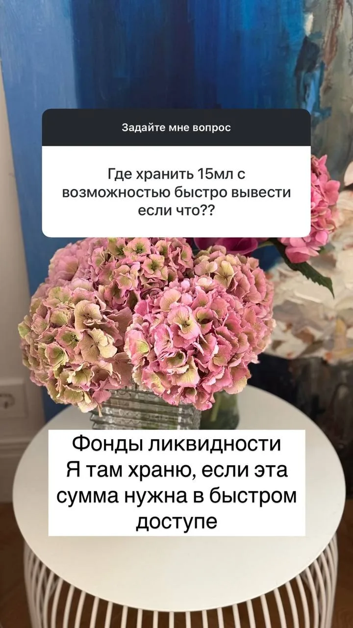 Где хранить 15 млн с возможностью быстро вывести если что?