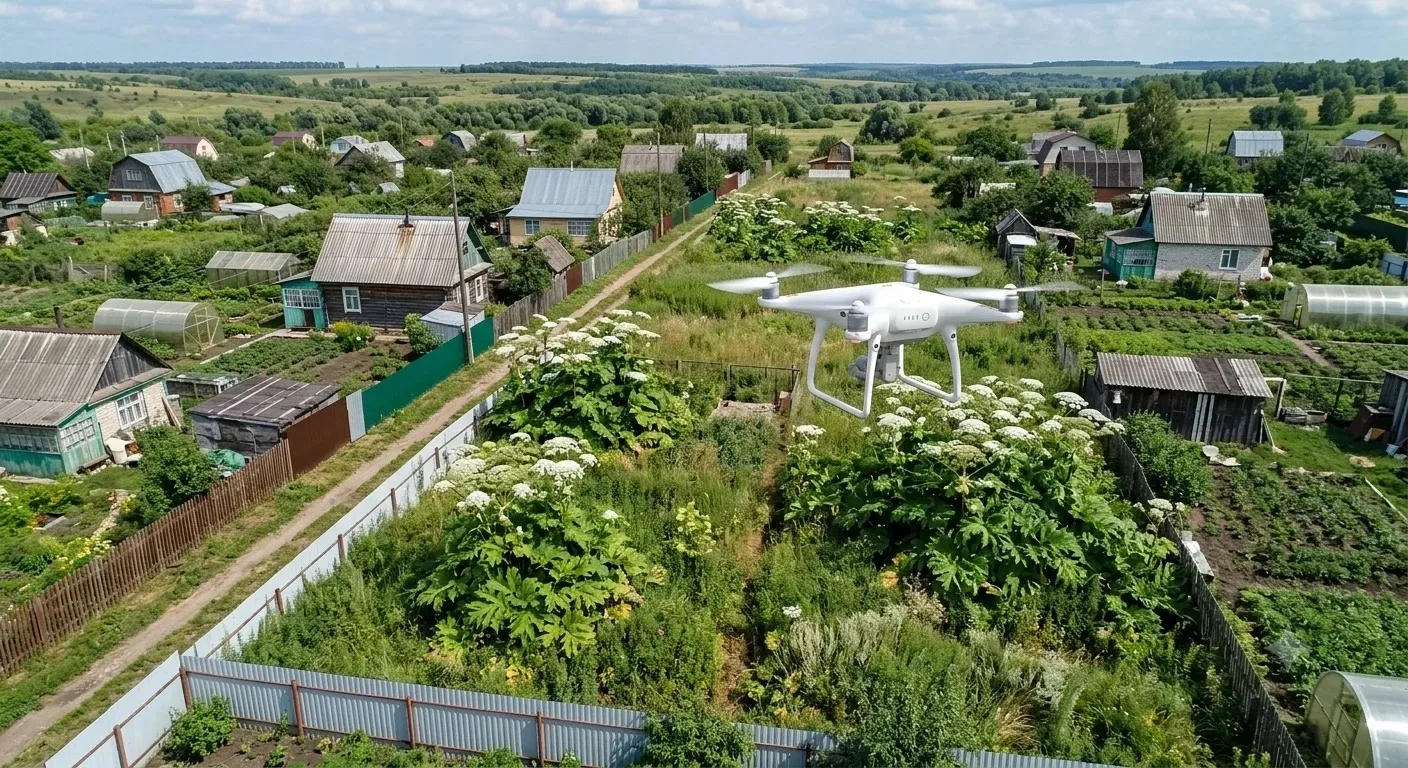 🤯Получил штраф 150к за борщевик на участке 

Первый штраф за борщевик с участием ИИ получил россиян