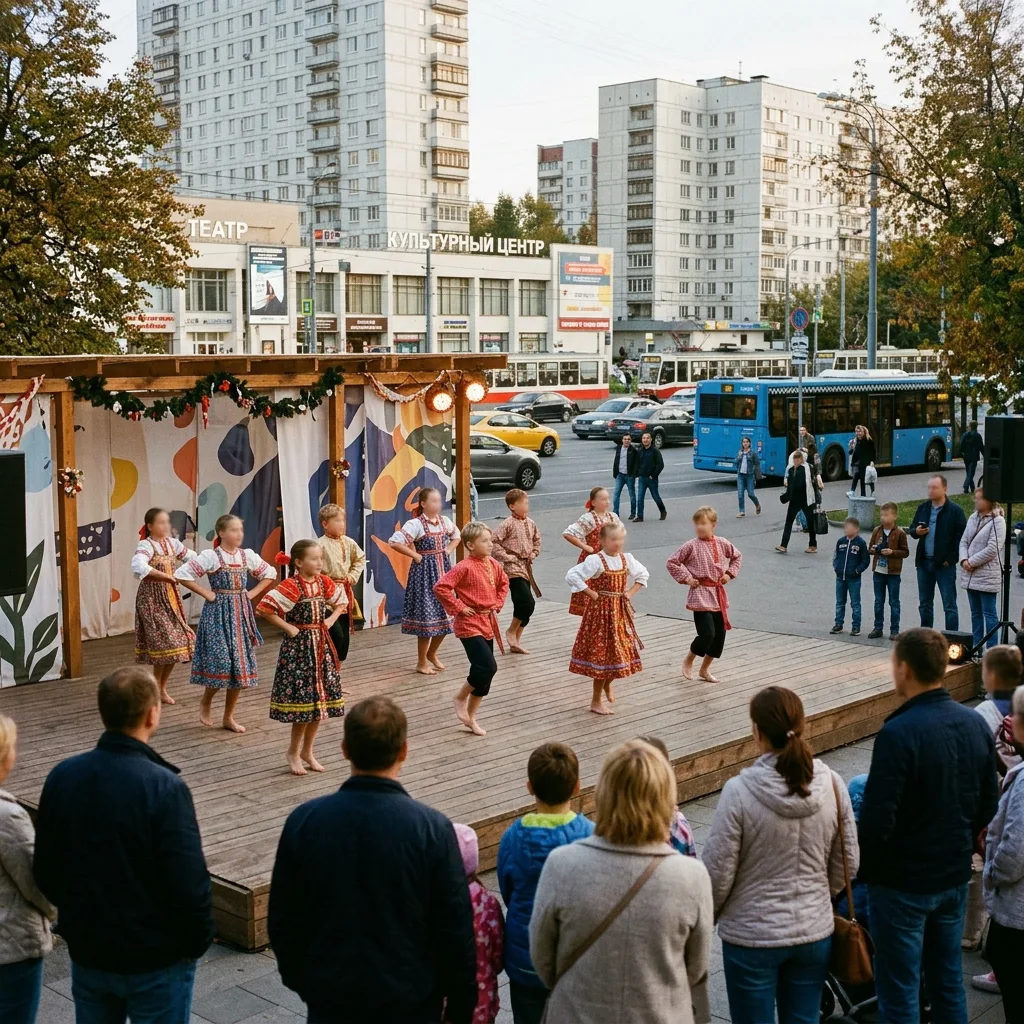 📌 В Москве прошел "Хоровод дружбы" - уникальное событие, где встретились культуры Росс...