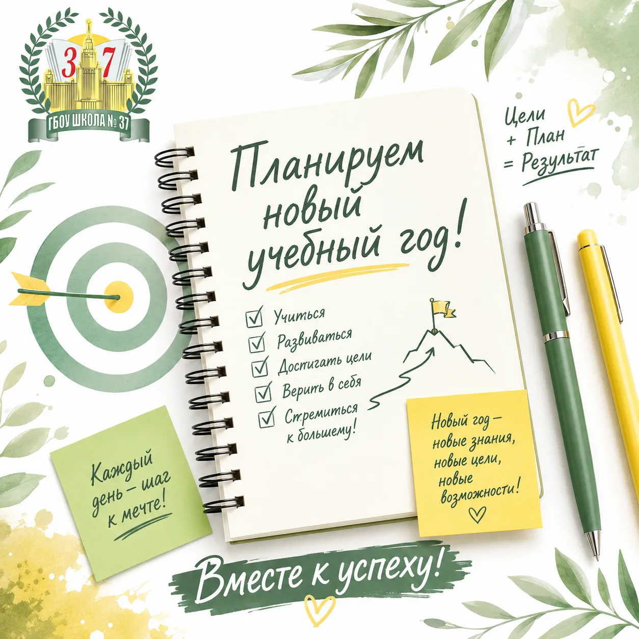 📝✨ Планируем новый учебный год: цели и маленькие радости!