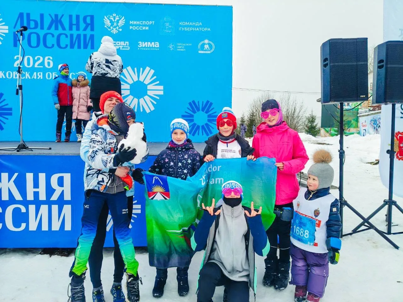❄️ «ЛЫЖНЯ РОССИИ — 2026» стала для наших воспитанников настоящим праздником спорта!  Было всё: пушис