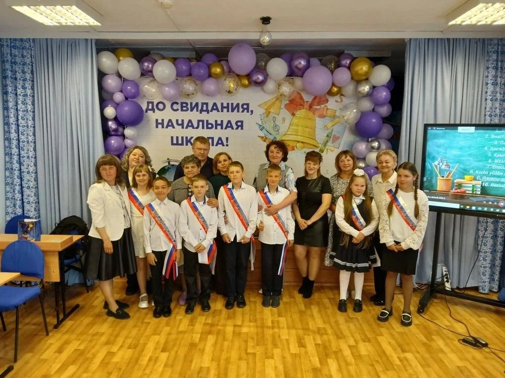 🎉 Ура! У нас выпускной в 4‑м классе! 🎉Четыре года учёбы, дружбы, открытий — и вот он,...