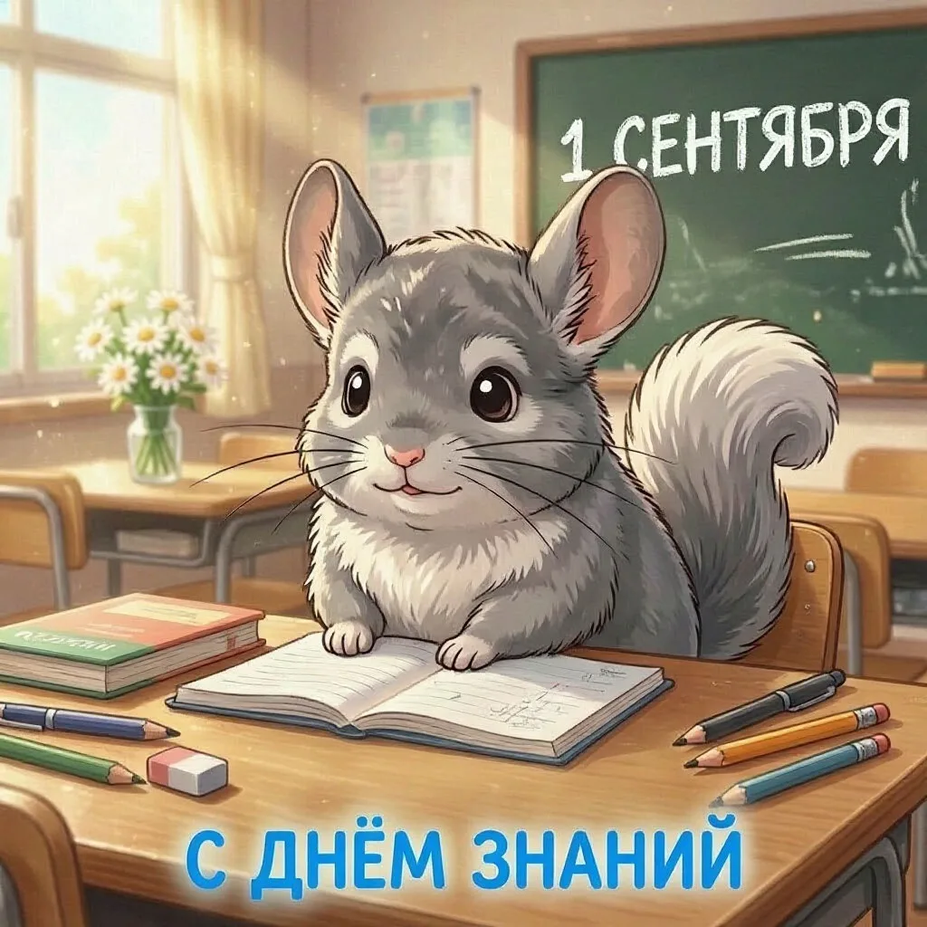 С праздником всех, у кого дома снова пахнет учебниками!📚