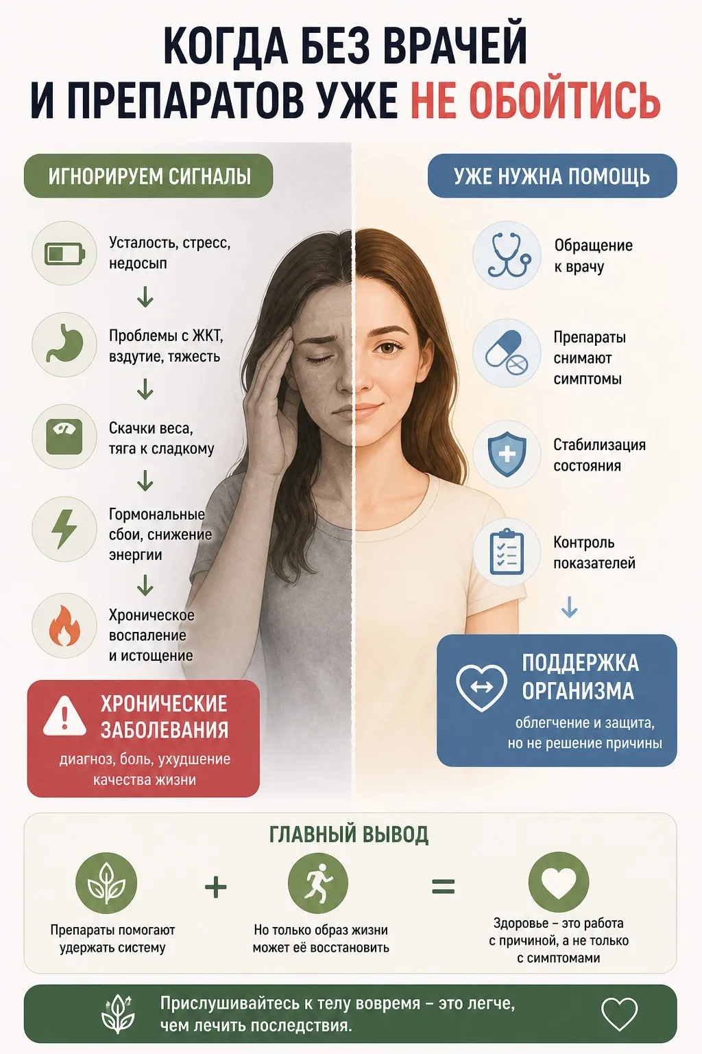 🔥 «Когда без врачей и препаратов уже не обойтись»