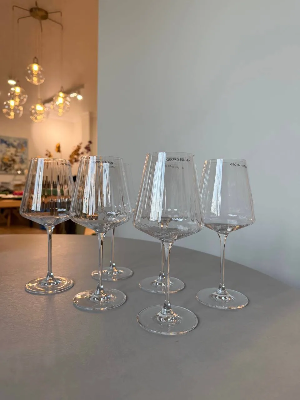 Элегантные бокалы серии Bernadotte oт Georg Jensen