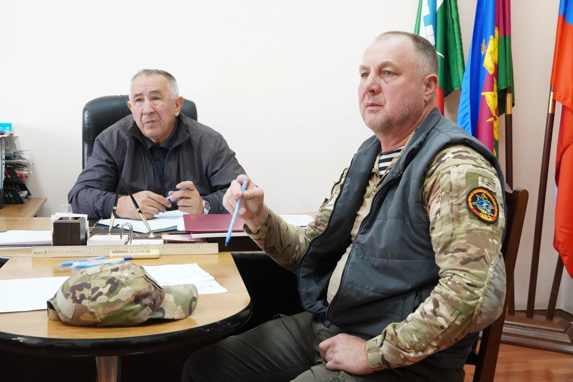Сила примера: уроки мужества и встречи с героями в Крымском районе