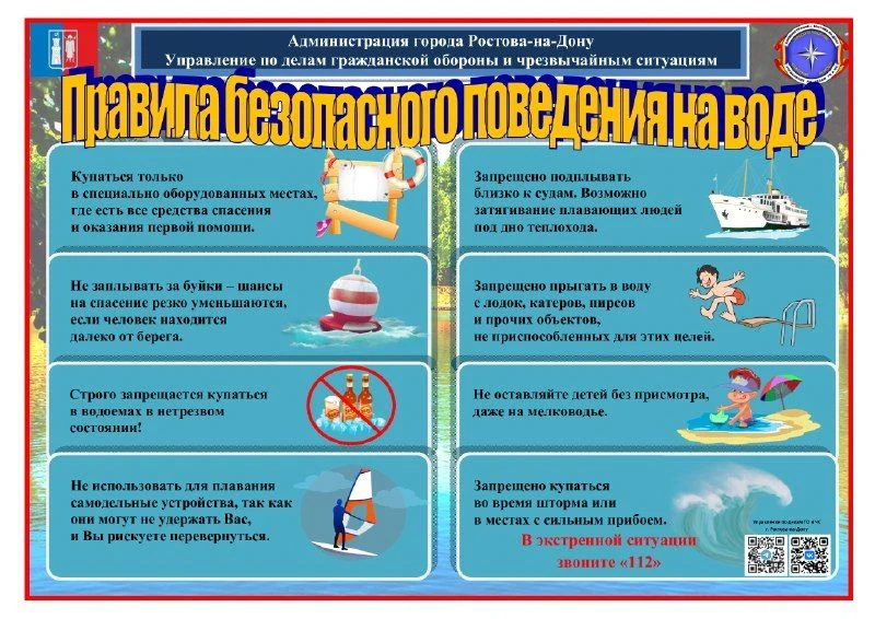 Безопасность на воде.