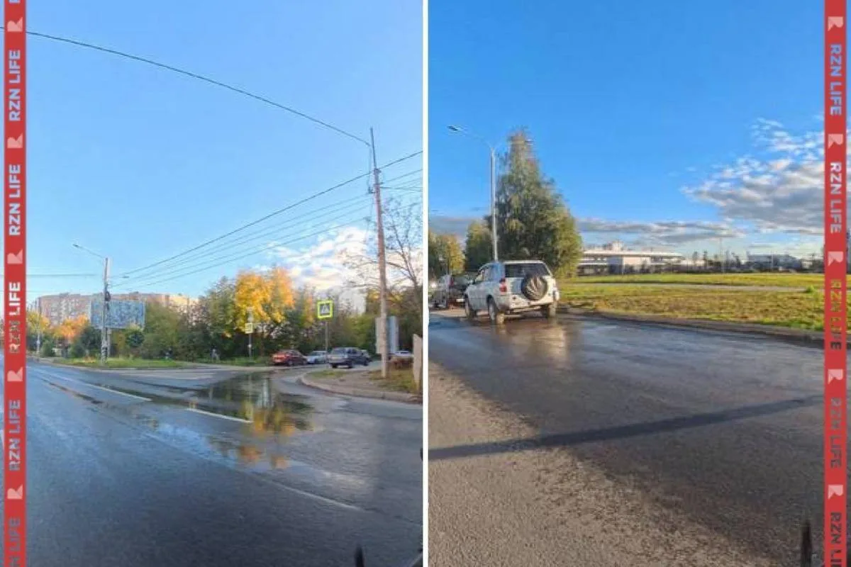 В Дашково-Песочне 1 октября произошла коммунальная авария. Из канализации забил гейзер,...