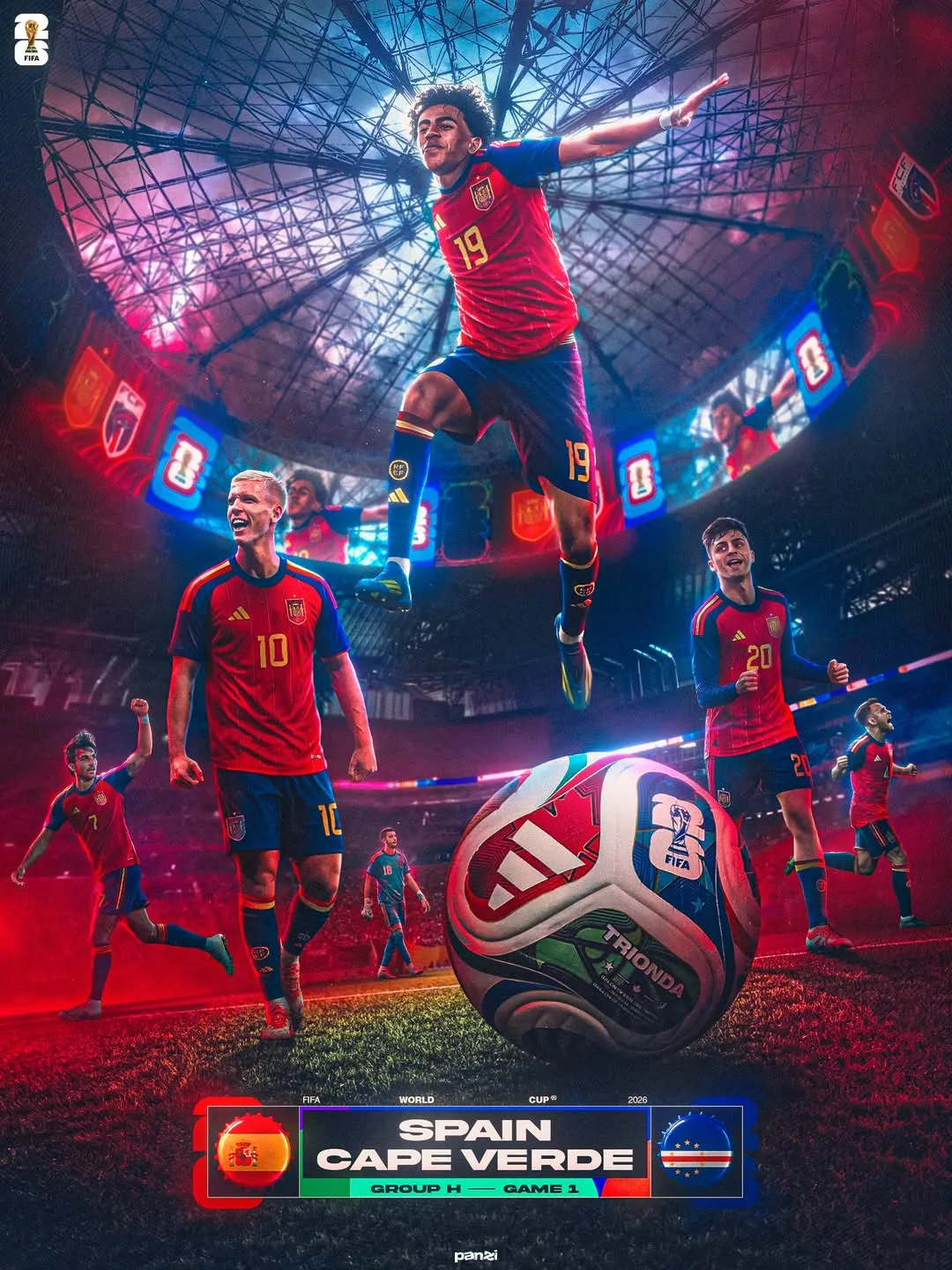 🏆 🄼 🄰 🅃 🄲 🄷 🄳 🄰 🅈

🇪🇸🇨🇻 Испания × Кабо-Верде
🏟 Стадион «Мерседес-Бенц»
⏱️ Начало встре