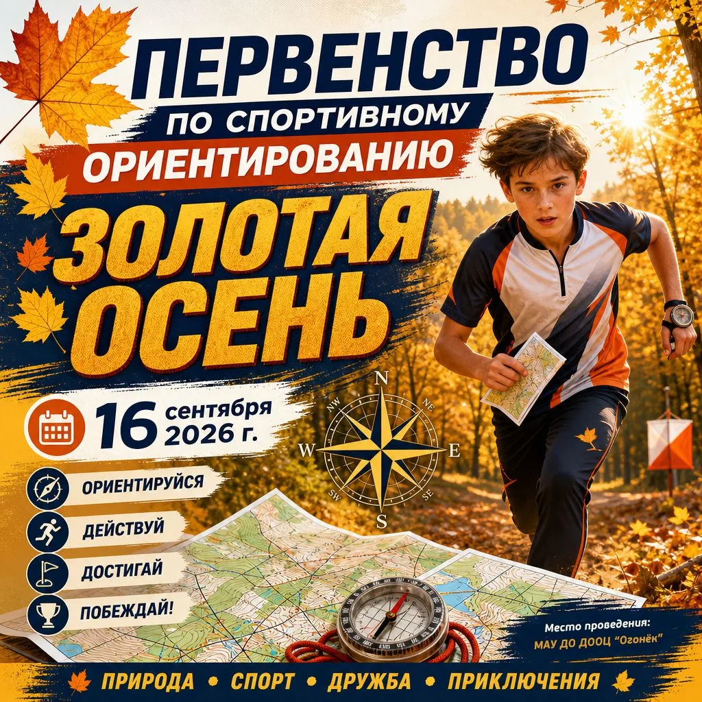 🎉 Первенство г. Улан-Удэ по спортивному ориентированию «Золотая осень»! 🎉