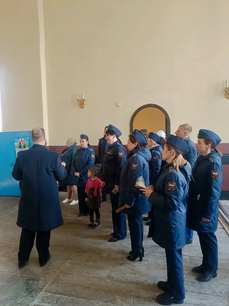 Сотрудники ГУФССП России по Краснодарскому краю почтили память небесного покровителя службы в Свято-