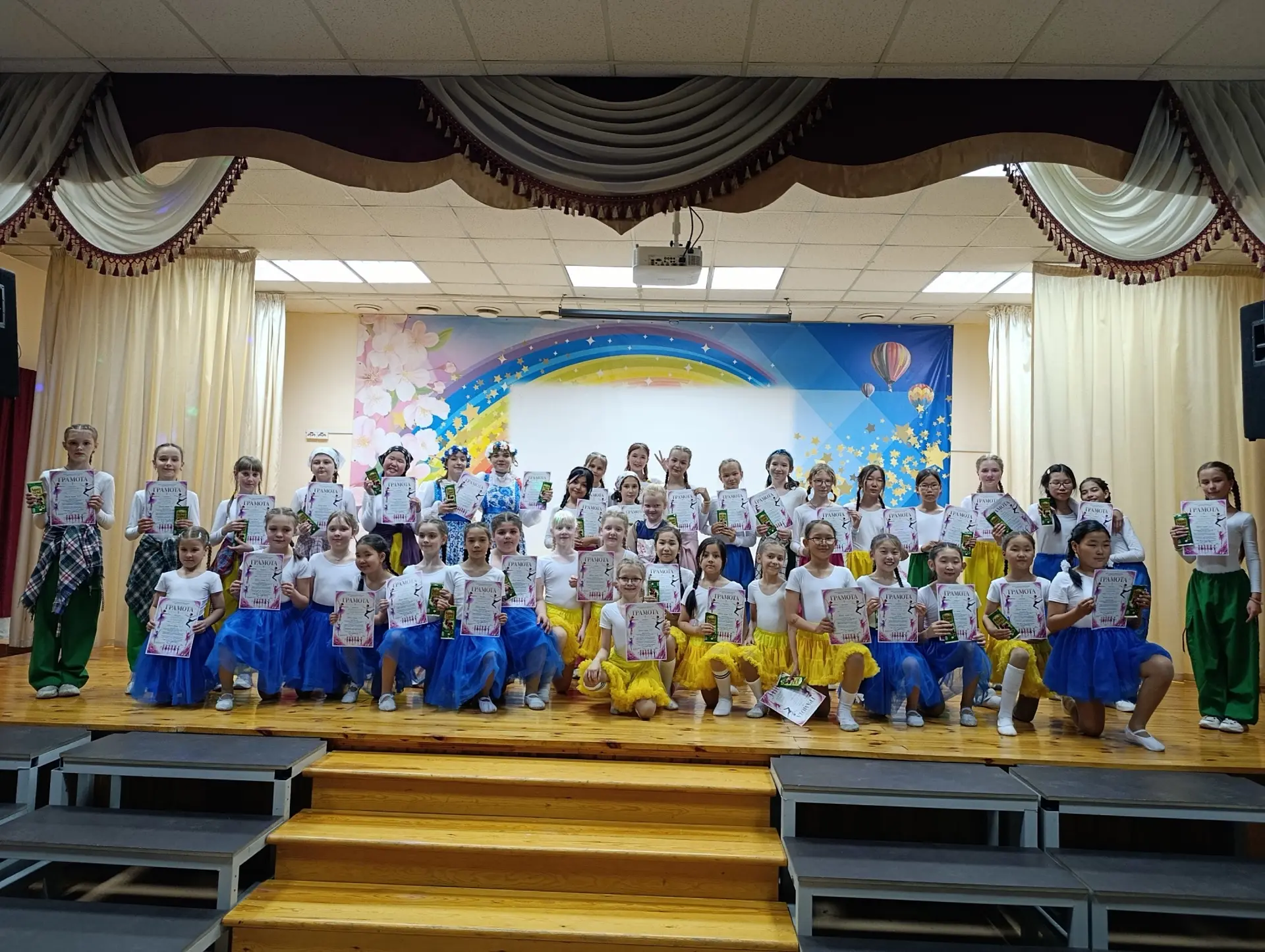 ✨ Отчётный концерт хореографического коллектива «6+5» прошёл в нашей школе — и это было замечательно