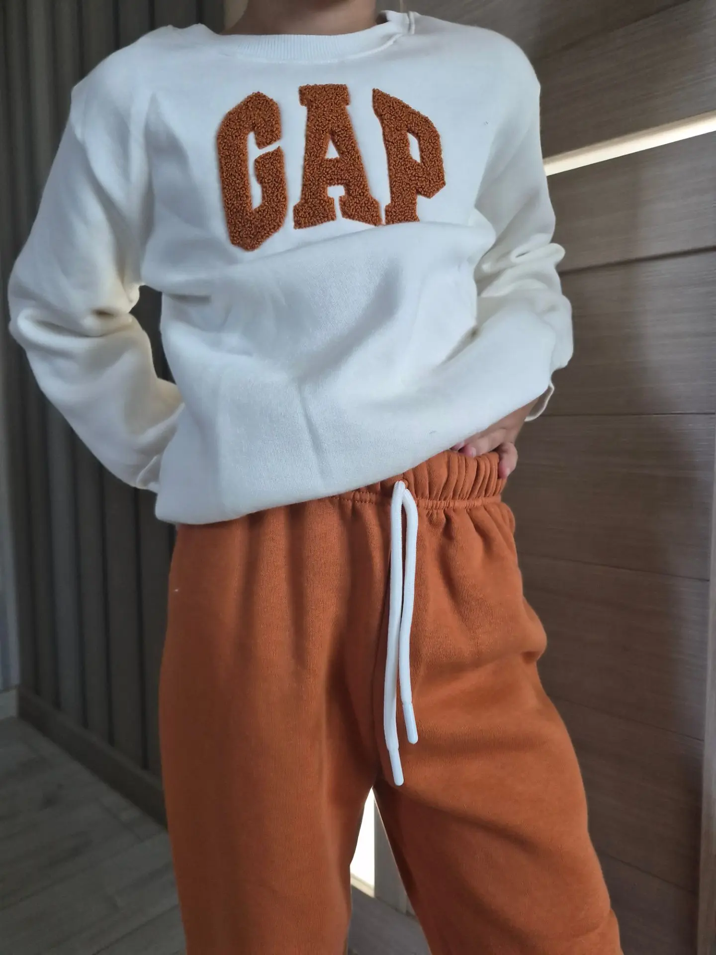 🦁  GAP рыжие штаны, утепленный
