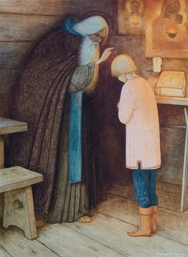☦️✨️На челе твоем всегда да будет крест, в сердце же – страх Божий.