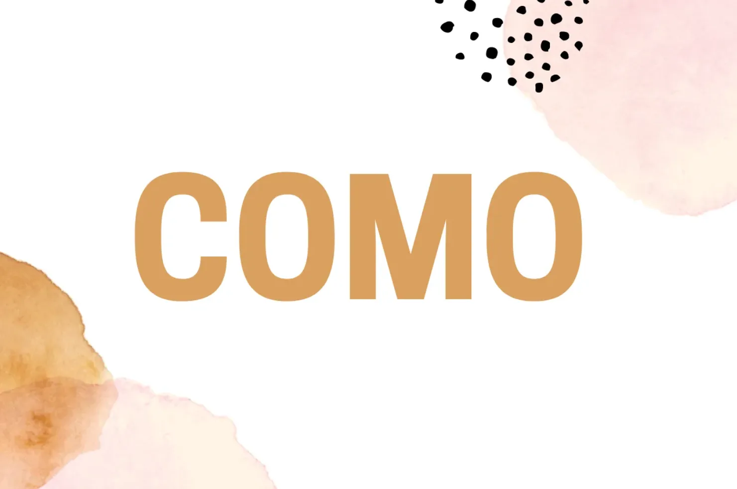 📌 Сегодня посмотрим на казалось бы обычное слово “COMO”