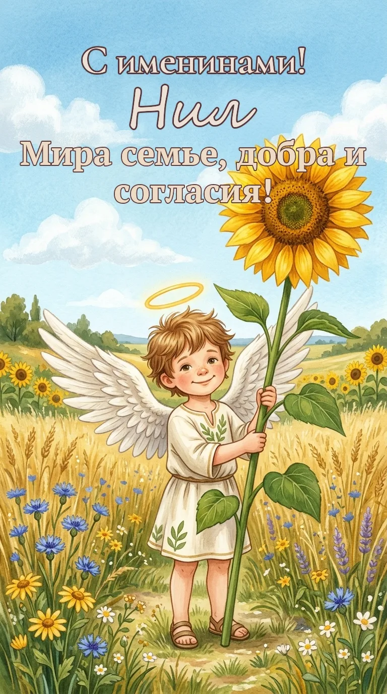 🕊️ 2 октября — с Днём ангела, Нил!