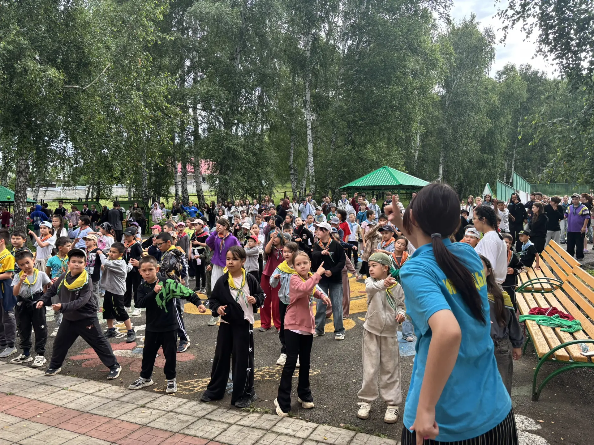 ☀️ Утро в лагере начинается с энергии!
