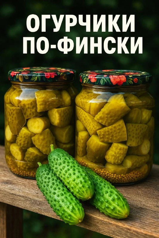 ОГУРЧИКИ ПО-ФИНСКИ