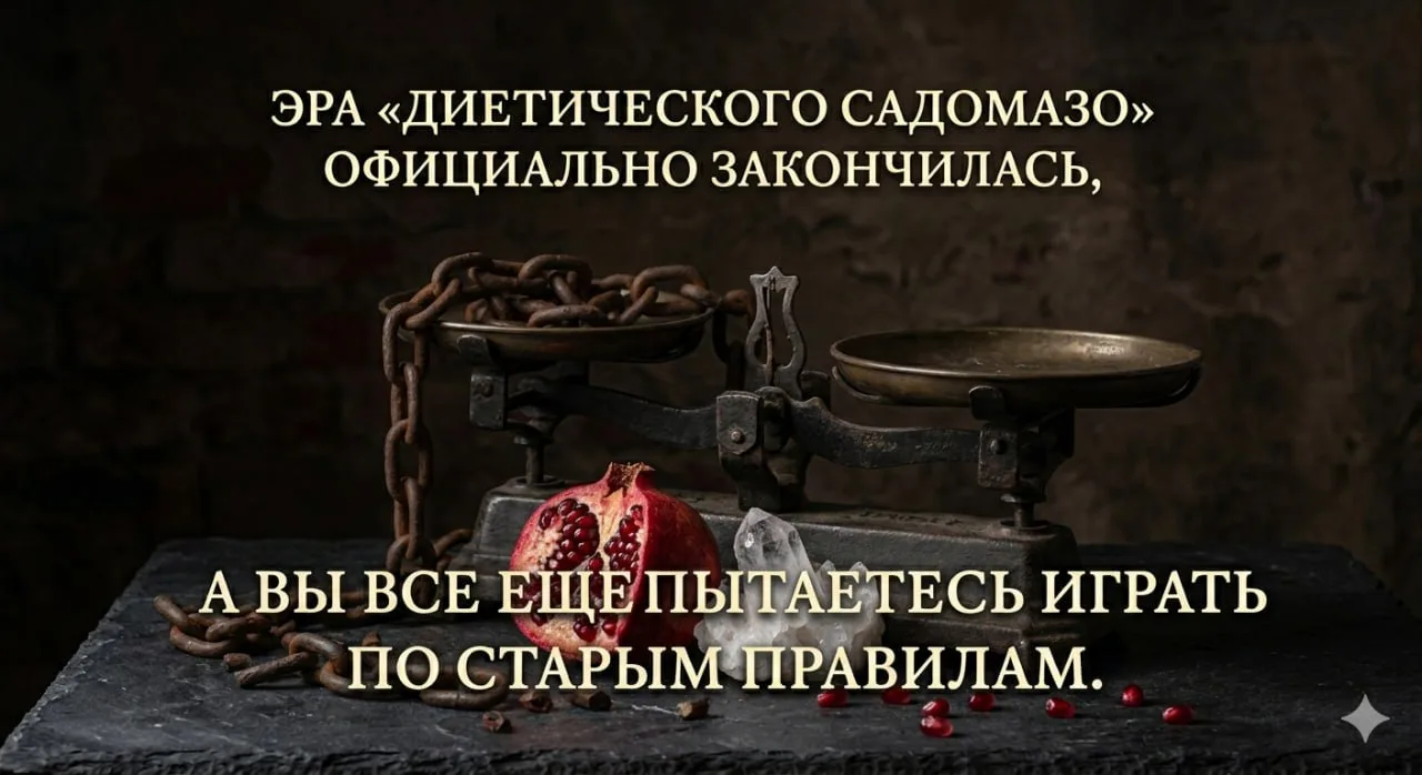 Эра «диетического садомазо» официально закончилась, а вы всё еще пытаетесь играть по ст...