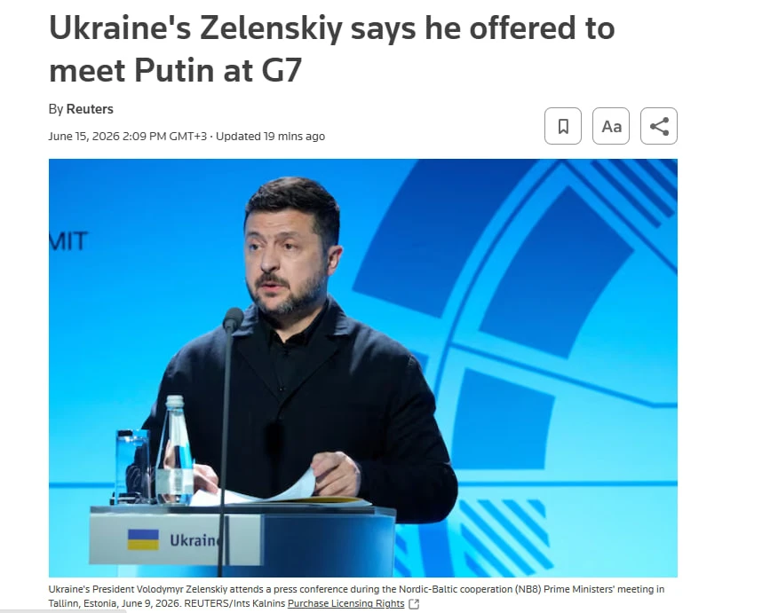 #Политика
Зеленский заявил, что США согласились пригласить Путина на саммит (15-17 июня), который со