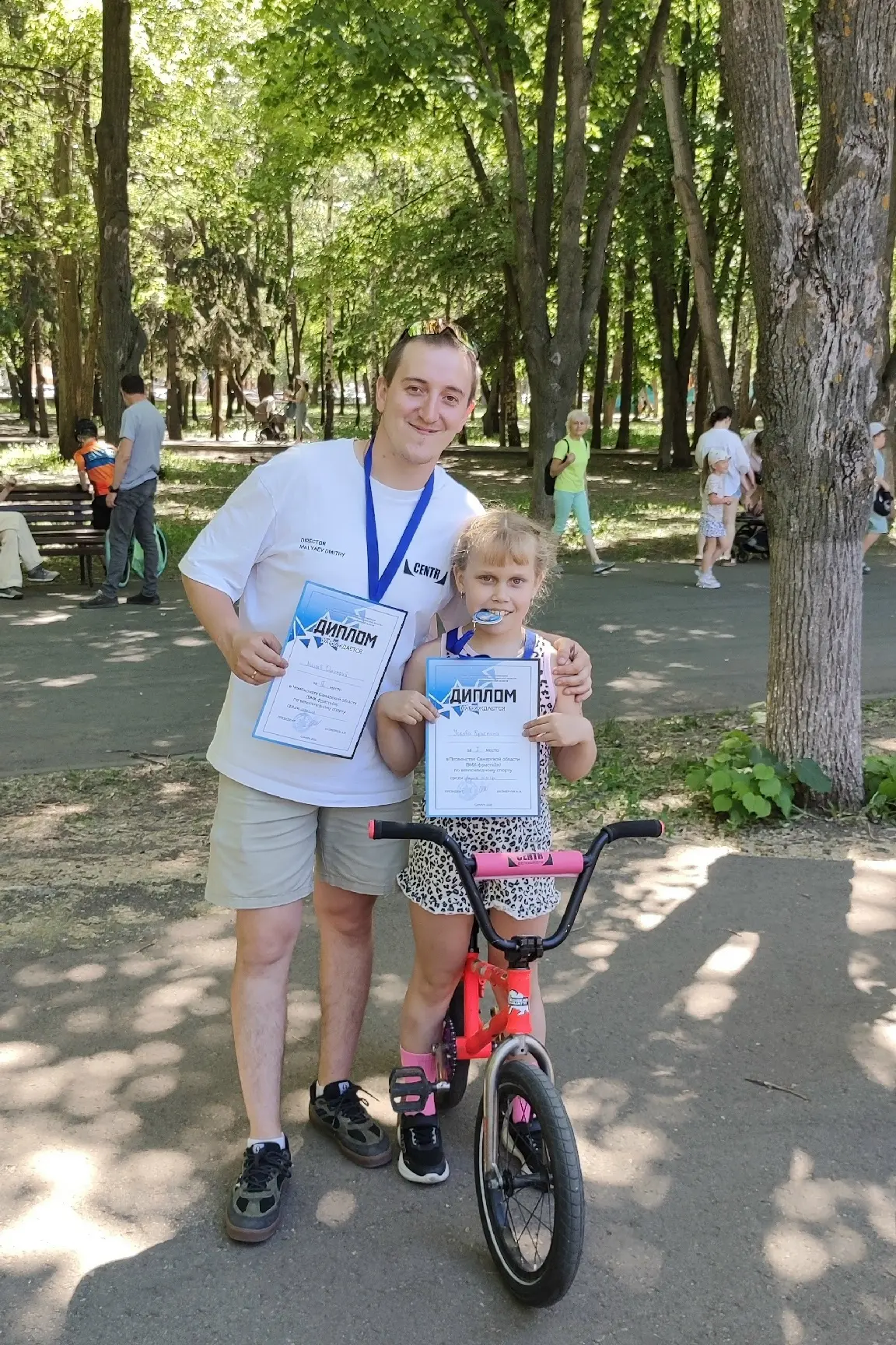 24.05.2026 г.Ученица 1"Д" класса Ускова Кристина на Первенстве Самарской области по велосипедному сп
