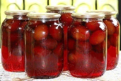 СЛИВОВЫЙ КОМПОТ БЕЗ СТЕРИЛИЗАЦИИ