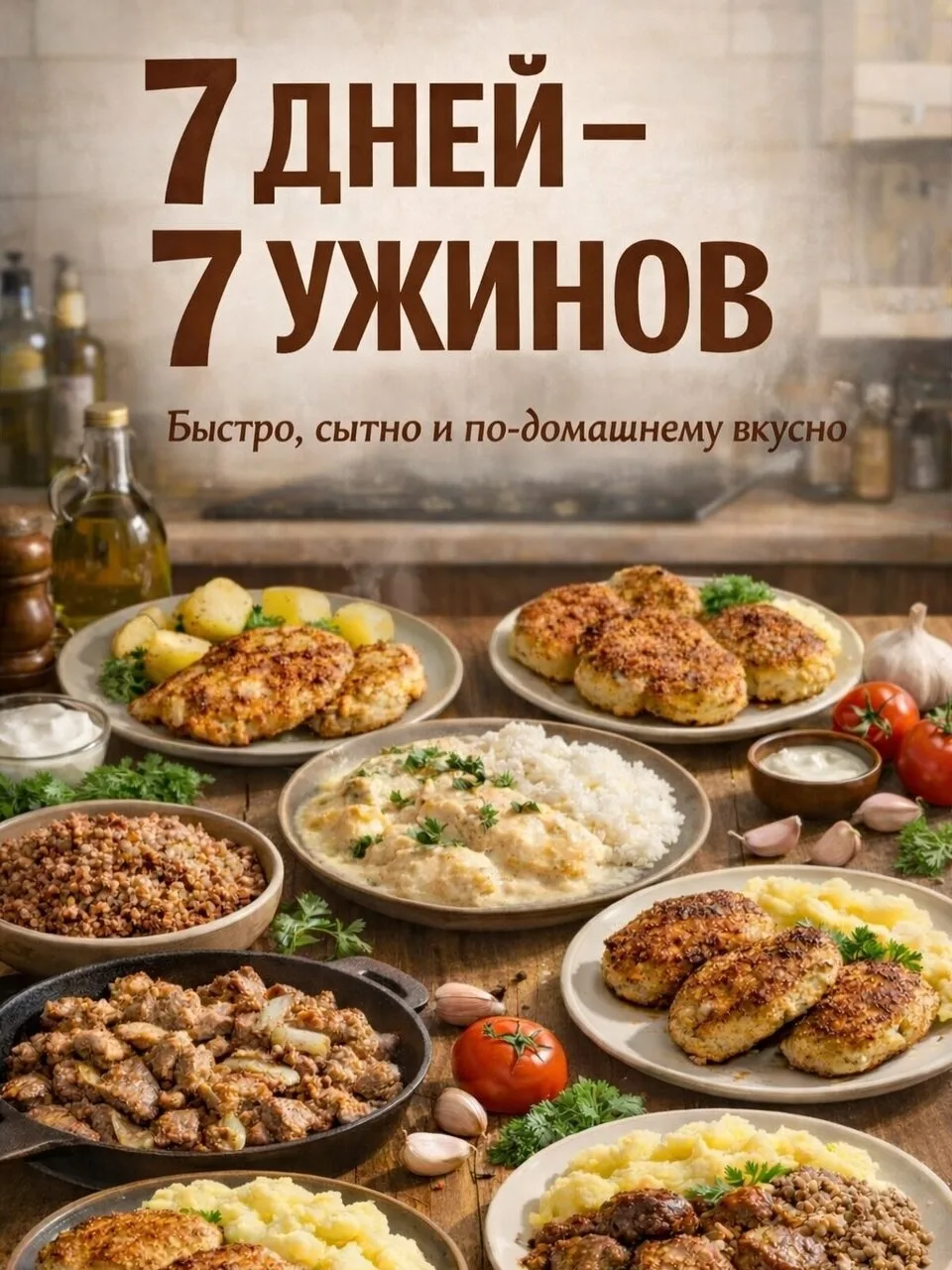 7 дней — 7 ужинов 🍽