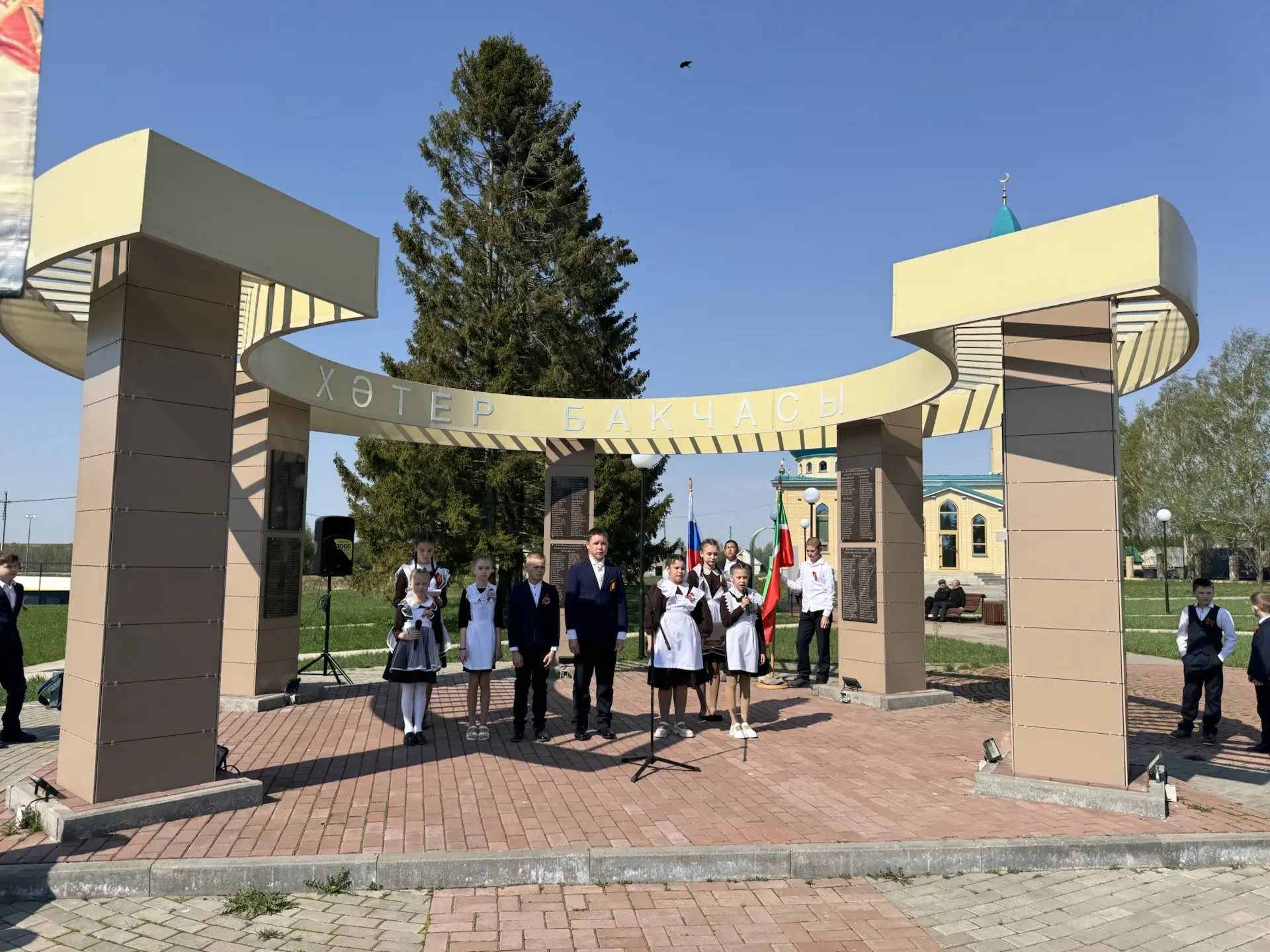 💫 В преддверии 9 мая - День Победы в  МБОУ «Новошашинская ООШ» прошел торжественный ми...