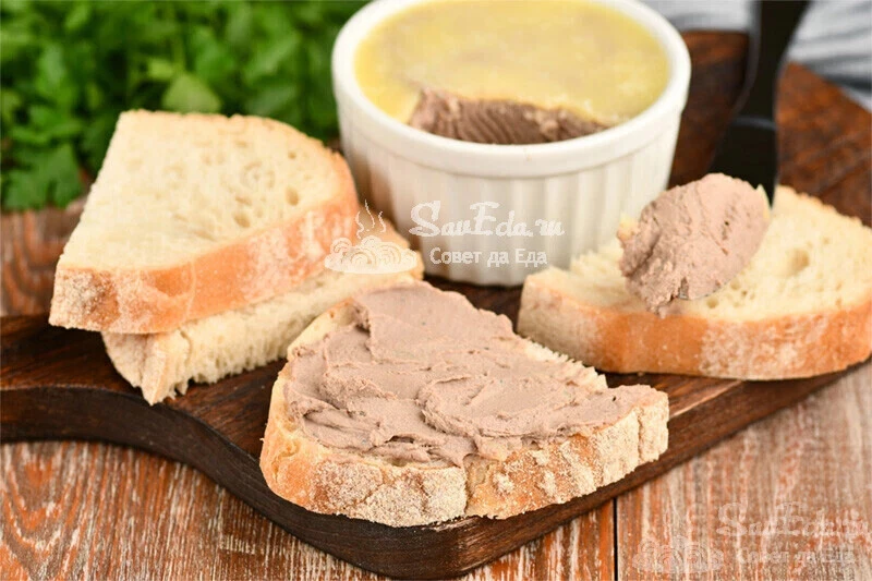 Паштет из печени с яблоками