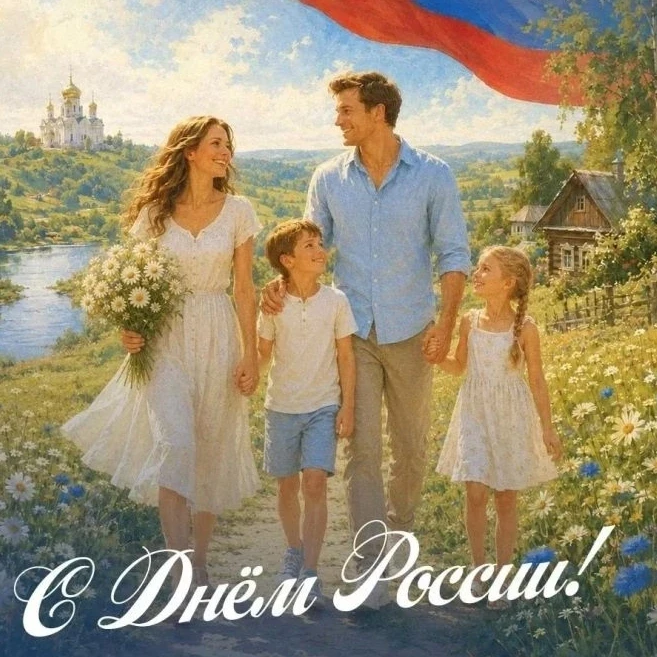 🇷🇺 12 июня — День России

Сегодня мы живём в огромной, сильной и многонациональной стране, где мил