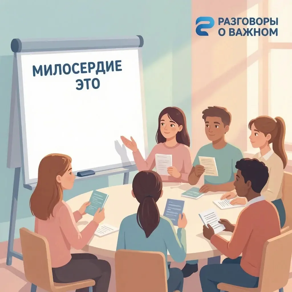 🗣 Сегодня в школе прошли «Разговоры о важном»!