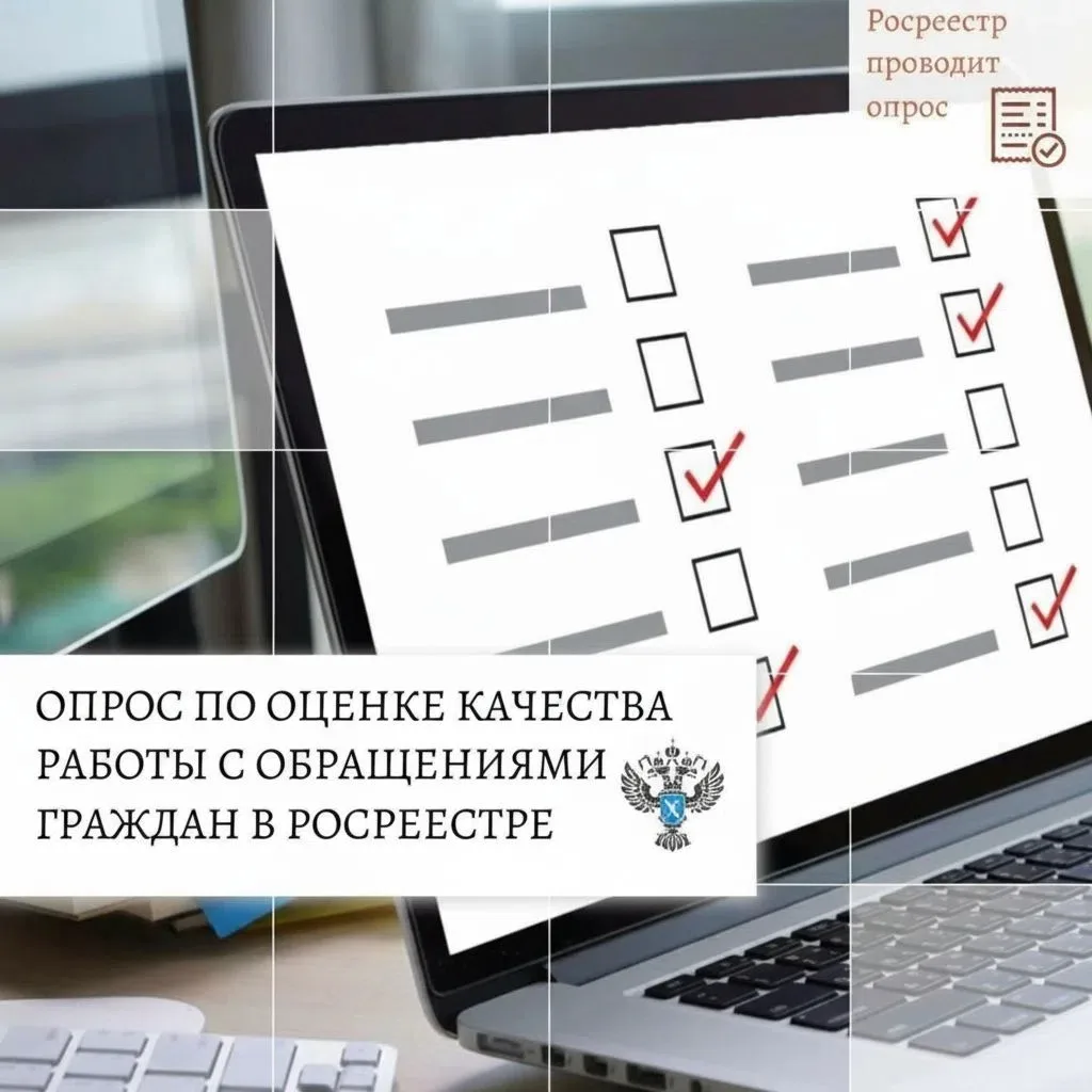 ✍Если в 3 квартале 2026 года вы получали услуги Росреестра (регистрация недвижимости и другие), прос
