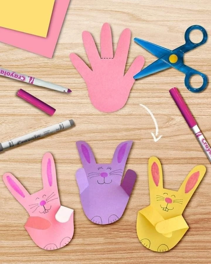 Игрушки из ладошки