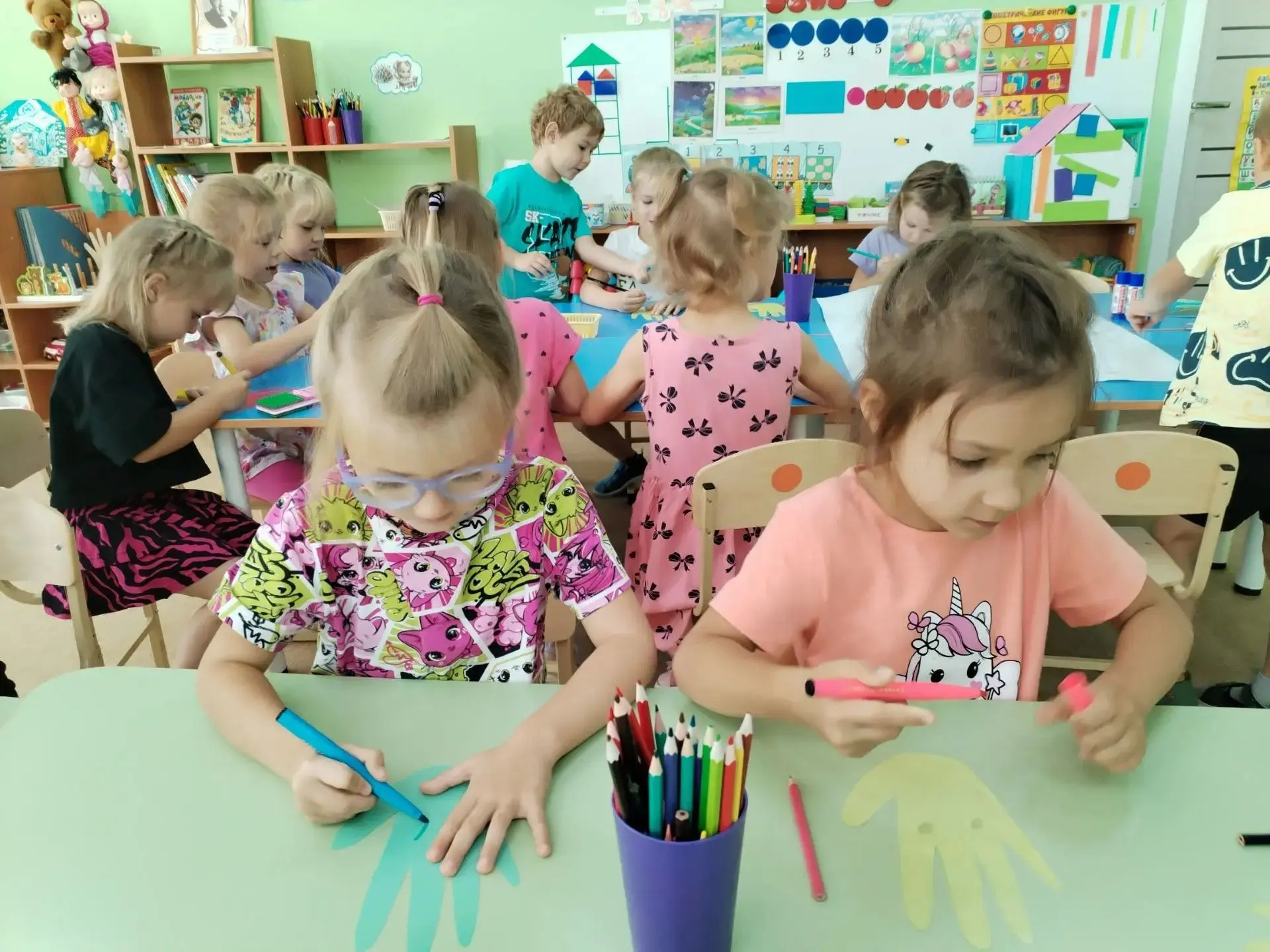День солидарности в борьбе с терроризмом в старшей группе «Пчёлки».