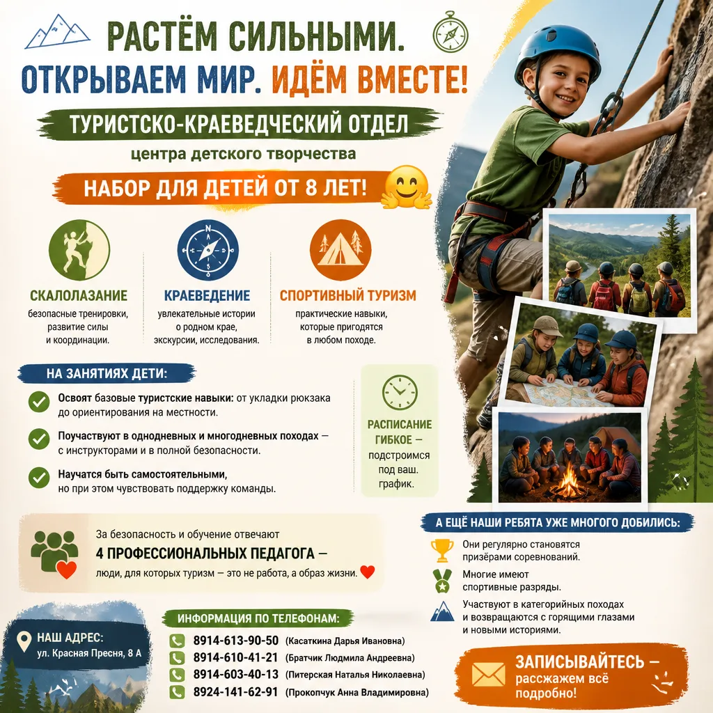 ⛺Хотите, чтобы ребёнок провёл время с пользой, нашёл друзей и по-настоящему полюбил акт...
